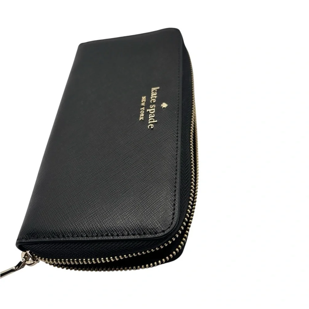 Kate Spade Black Saffiano Leather Wallet